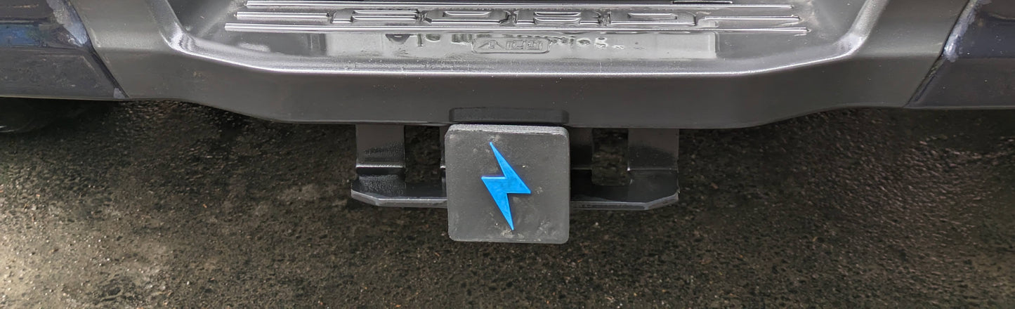 EV Hitch Cap - Lightning for EV