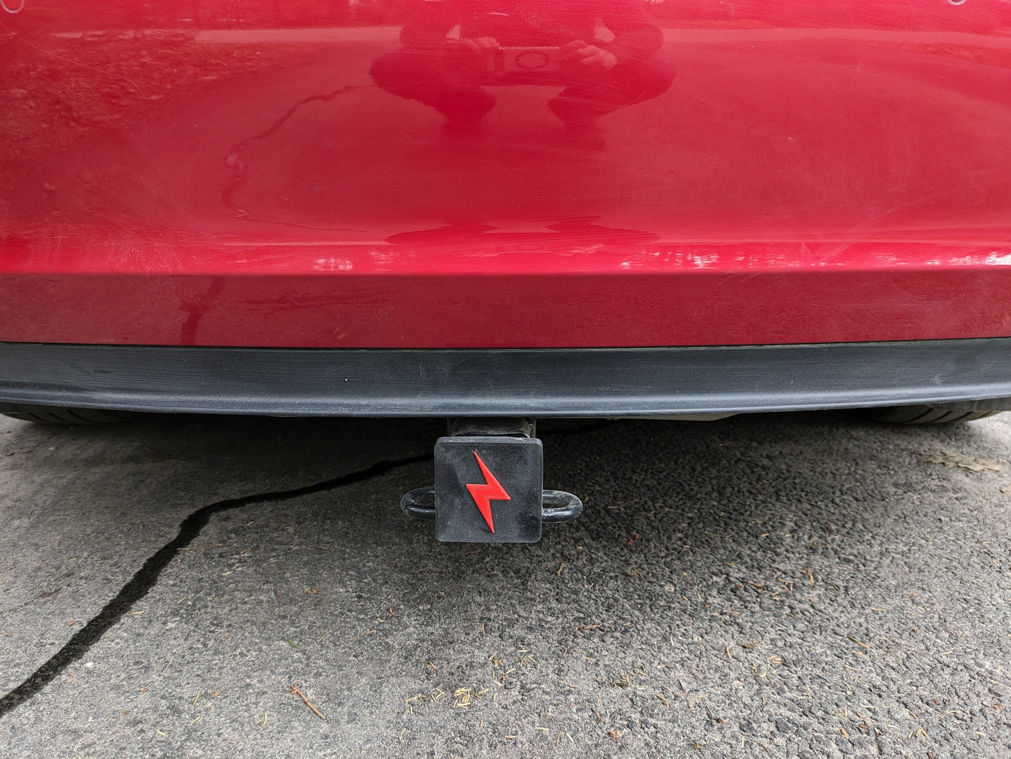 EV Hitch Cap - Lightning for EV