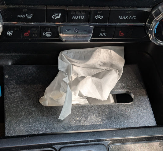 F-150 Lightning Console Tissue Paper Holder